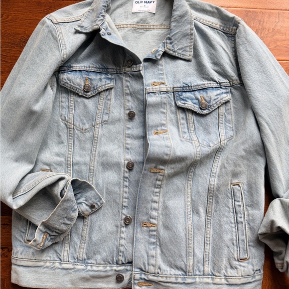 Old Navy Denim Jacket in Light Blue - Picture 1 of 4
